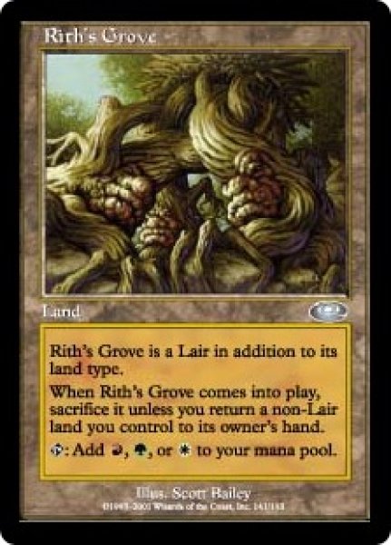 画像1: 【PLS】※Foil※《リースの木立ち/Rith's Grove》【U】 (1)