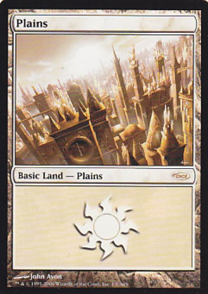 画像1: 【MTG/PR】《平地/Plains》(arenaland・ラヴニカ) [英語] (1)