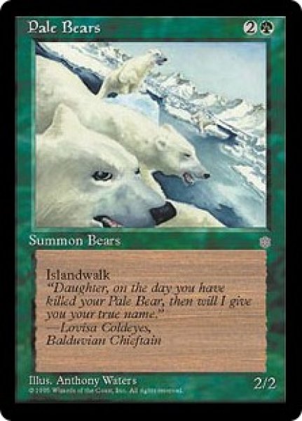 画像1: ※特価※【ICE】《Pale Bears》【R】 (1)