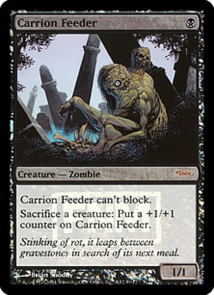 画像1: ※特価※【MTG/FNMPR】※Foil※《屍肉喰らい/Carrion Feeder》 (1)