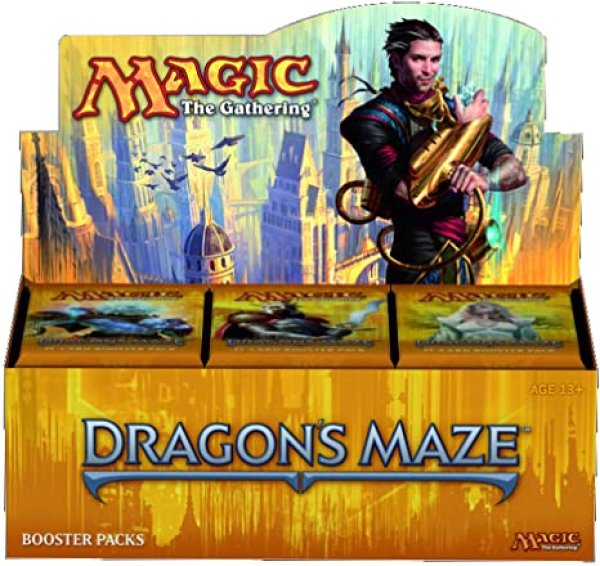 画像1:  【倉庫在庫】 マジック：ザ・ギャザリング ドラゴンの迷路 日本語版ブースターBOX (1)