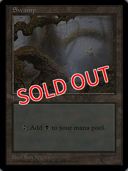 画像1: 【MTG/PR】《沼/Swamp》 APAC3 Illus.Ron Spears (1)