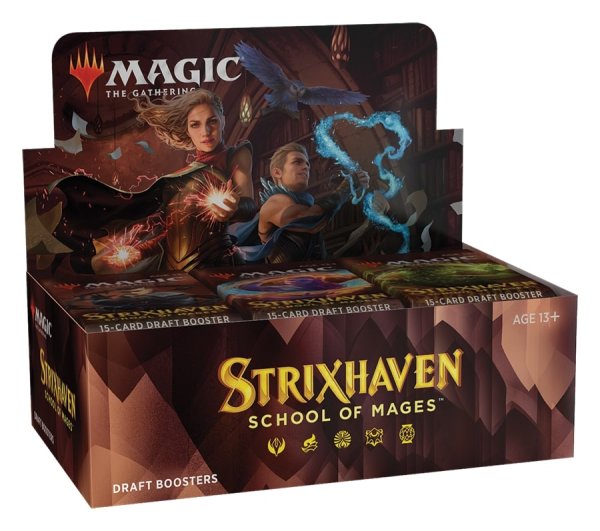 画像1: マジック・ザ・ギャザリング  ストリクスヘイヴン：魔法学院 ドラフト・ブースター 英語版BOX（36パック入り） (1)