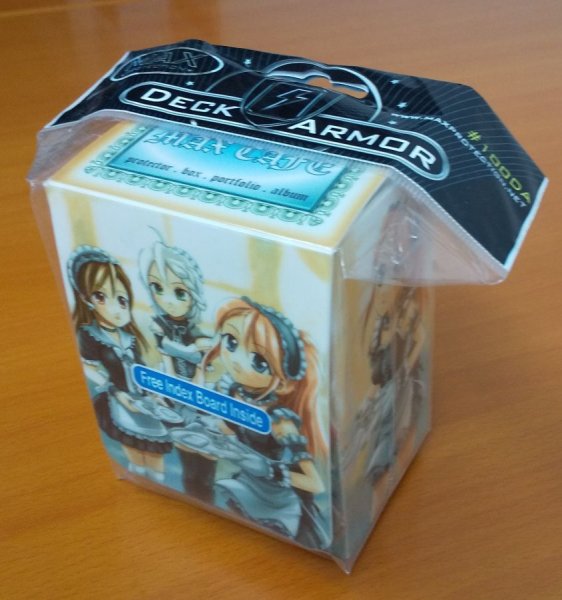 画像3:  【倉庫在庫】 ※特価※ MAX メイドカフェ デッキケース Maid Cafe Deck Box(若干の色褪せがございます) (3)