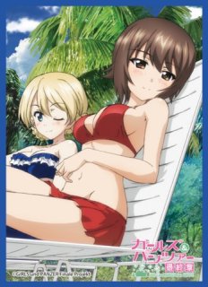ガールズ&パンツァー　スリーブセット サプライ きゃらスリーブコレクションデラックス 「ガールズ