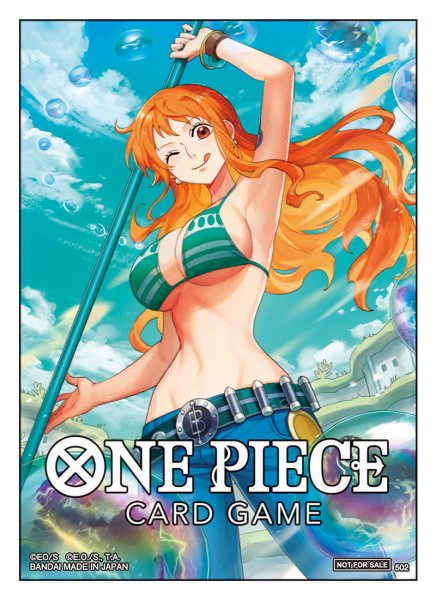 画像1: ONE PIECEカードゲーム プロモーションスリーブ　ナミ（10枚）（未開封・買取品） (1)