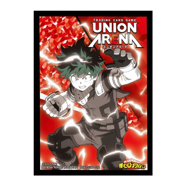 画像1: UNION ARENA（ユニオンアリーナ） オフィシャルカードスリーブ 僕のヒーローアカデミア（60枚入り） (1)