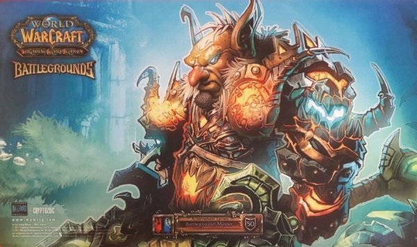 画像1: WORLD OF WARCRAFT TCG BATTLE GROUNDS 特典プレイマット    (1)