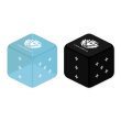 画像1:  【再販予約商品】  hololive OFFICIAL CARD GAME オフィシャルサイコロ　『Light Blue＆Black（2個セット）』 【25年9月19日再販】    (1)