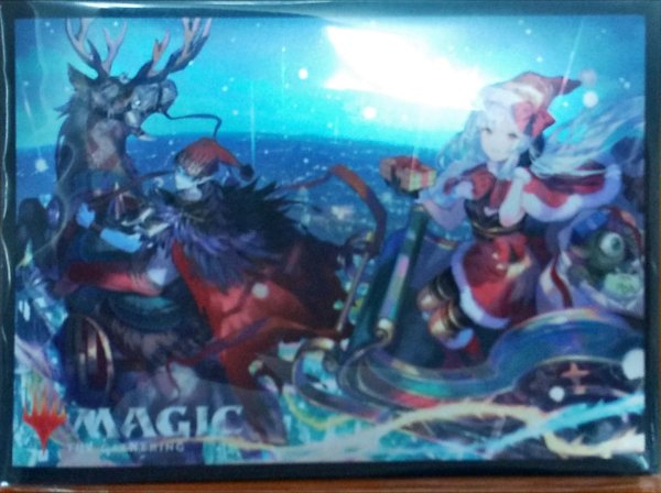 画像2: MTG マジック:ザ・ギャザリング 放浪皇のクリスマスキャンペーン スリーブ(20枚入り)    (2)