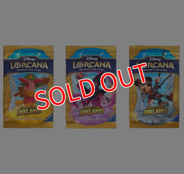 画像2: ディズニー・ロルカナ・TCG　 日本語版 ブースターパック インクランド探訪 BOX（16パック入り）    (2)