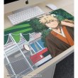 画像2:  【予約商品】  アルマビアンカ　TVアニメ『僕のヒーローアカデミア』 描き下ろし 爆豪勝己 花やしきver. マルチデスクマット 【25年8月下旬発売】 (2)