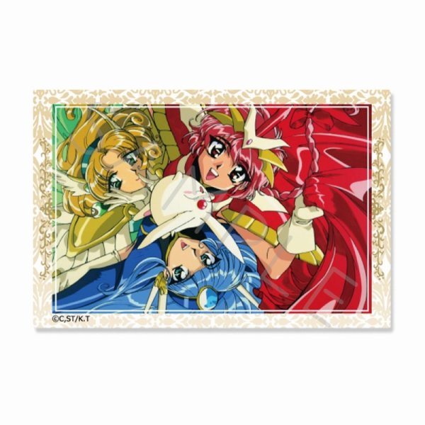 画像1:  【予約商品】  シンクイノベーション　TVアニメ『魔法騎士レイアース』クリアカードステッカー BOX（8パック入り） 【25年7月発売】 (1)
