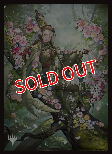 画像1: MTG マジック：ザ・ギャザリング  《復活した精霊信者、ニッサ/Nissa, Resurgent Animist》 スリーブ  （2025年プレマ＆スリーブゲット！GWスタンダード/統率者戦）（100枚入り）    (1)