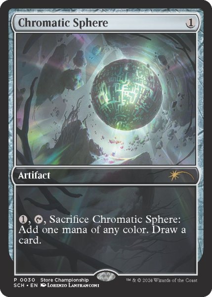 画像1: 【MTG/PR】《彩色の宝球/Chromatic Sphere》 (1)