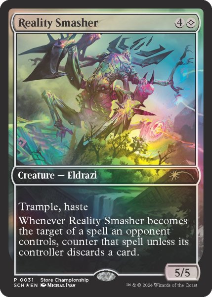 画像1: 【MTG/PR】※Foil※《現実を砕くもの/Reality Smasher》 (1)