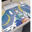 画像2:  【予約商品】  アルマビアンカ　アニメ『刀剣乱舞 廻 -虚伝 燃ゆる本能寺-』 刀剣乱舞 廻 -虚伝 燃ゆる本能寺- Ani-Art 第1弾 マルチデスクマット  三日月宗近 【25年9月上旬発売】 (2)
