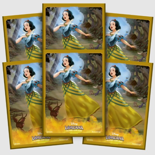 画像2: ディズニー・ロルカナ・TCG　日本語版　 公式カードスリーブ 「白雪姫 井戸に願いを」（65枚入り）    (2)