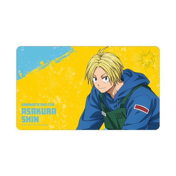 画像1:  【予約商品】  アルマビアンカ　TVアニメ『SAKAMOTO DAYS』 朝倉 シン マルチデスクマット 【25年8月下旬発売】 (1)