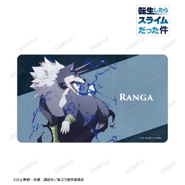画像1:  【予約商品】  アルマビアンカ　転生したらスライムだった件 ランガ マルチデスクマット 【25年10月上旬発売】 (1)