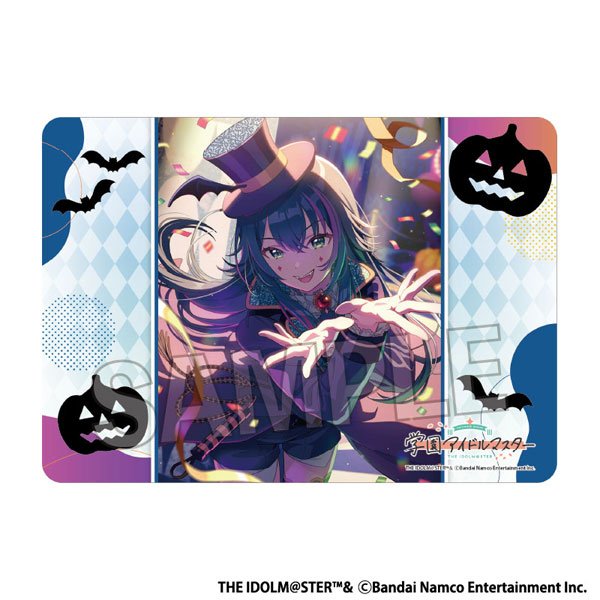 画像1:  【予約商品】  PROOF 学園アイドルマスター　イラストプレイマットNT　仮装狂騒曲 月村手毬 【25年8月発売】 (1)