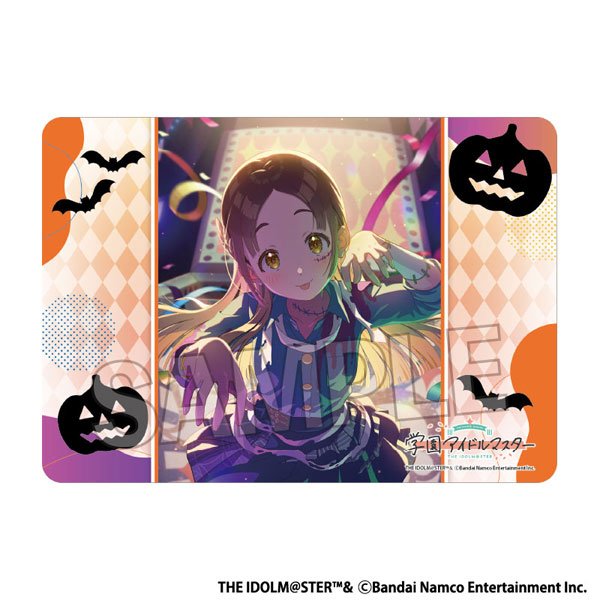 画像1:  【予約商品】  PROOF 学園アイドルマスター　イラストプレイマットNT　仮装狂騒曲 倉本千奈 【25年8月発売】 (1)
