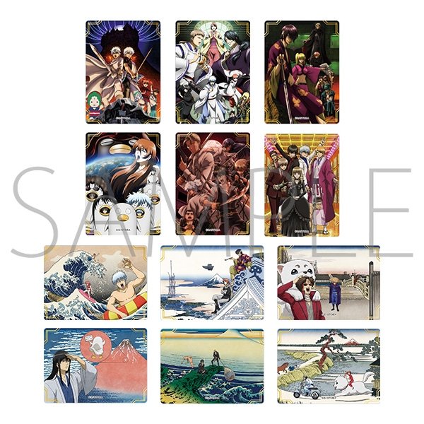 画像1:  【予約商品】  ムービック　「銀魂（アニメ版）」ノーブルアートコレクション vol.3 BOX（12パック入り） 【25年7月26日発売】 (1)