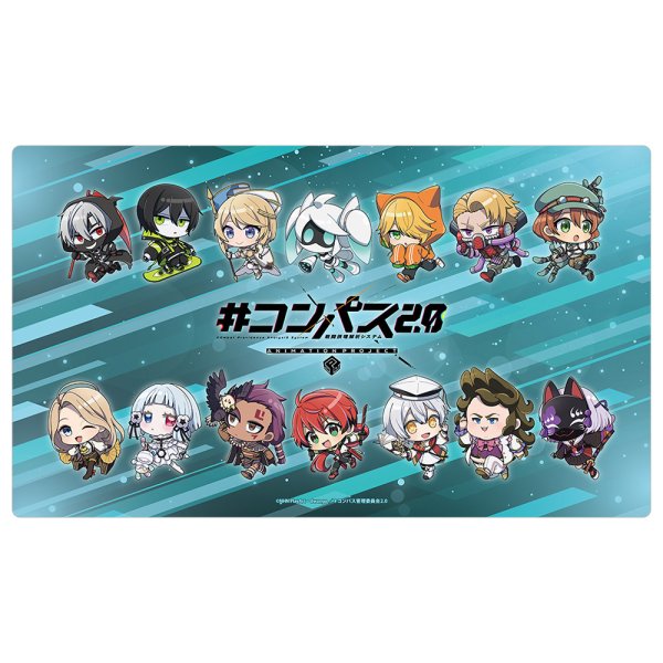 画像1:  【予約商品】  カーテン魂　#コンパス2.0　ラバーマット（ver.B） 【25年9月中旬発売】 (1)
