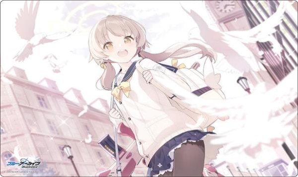 画像1:  【予約商品】  ブシロード ラバーマットコレクション V2 Vol.1748　ブルーアーカイブ『ヒフミ』メモリアルロビーイラストver. 【25年8月8日発売】 (1)