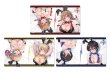 画像2:  【再販予約商品】  ホビーストック バニーガーデン 描き下ろしラバーマット 凜 【25年7月再販】 (2)