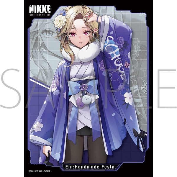 画像1:  【予約商品】  きゃらスリーブコレクション マットシリーズ　勝利の女神:NIKKE　「アイン：ハンドメイドフェスタ」(No.MT2115)（65枚入り） 【25年8月8日発売】 (1)