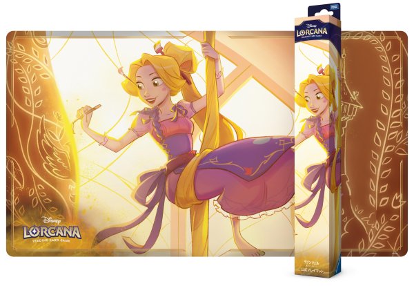 画像1:  【予約商品】  ディズニー・ロルカナ・TCG　公式プレイマット 「ラプンツェル  天才アーティスト」    (1)