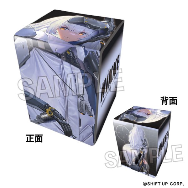 画像1:  【予約商品】  PROOF 勝利の女神：NIKKE　イラスト合皮製デッキケースNT　スノーホワイト 【25年9月発売】 (1)