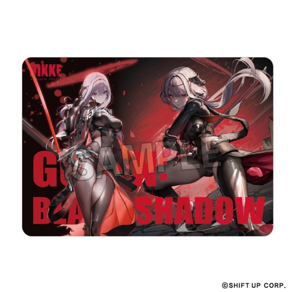 画像1:  【予約商品】  PROOF 勝利の女神：NIKKE　イラストプレイマットNT　紅蓮：ブラックシャドウ 【25年9月発売】 (1)