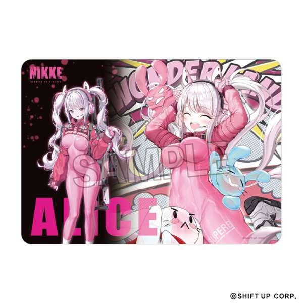 画像1:  【予約商品】  PROOF 勝利の女神：NIKKE　イラストプレイマットNT　アリス 【25年9月発売】 (1)
