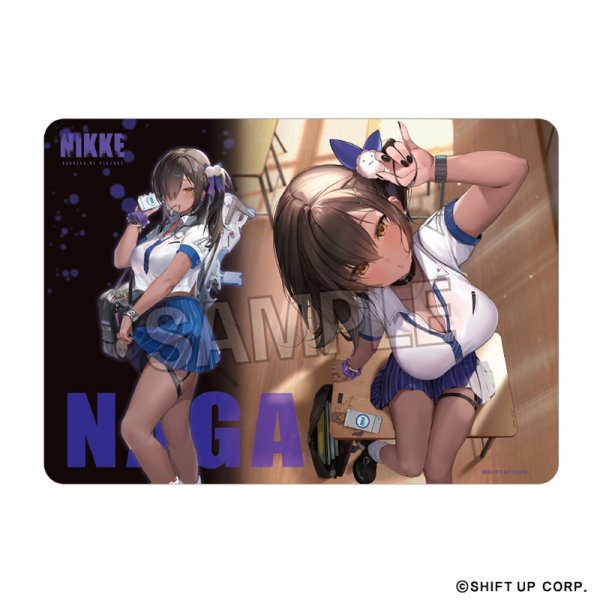 画像1:  【予約商品】  PROOF 勝利の女神：NIKKE　イラストプレイマットNT　ナガ 【25年9月発売】 (1)