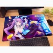 画像2:  【予約商品】  カーテン魂　スイートホームメイド ラバーマット（森永紬/夢見るバニータイム） 【25年10月上旬発売】 (2)