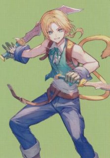MTG 陽気な義賊、ジタン　拡張 foil 英語 サージFOIL)陽気な義賊、ジタン/Zidane, Tantalus Thief《英語