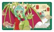 画像1:  【予約商品】  ペンギンパレード　ぷにるはかわいいスライム 描き下ろしラバーマット ドラゴン娘のかわいいぷにる 【25年7月発売】 (1)