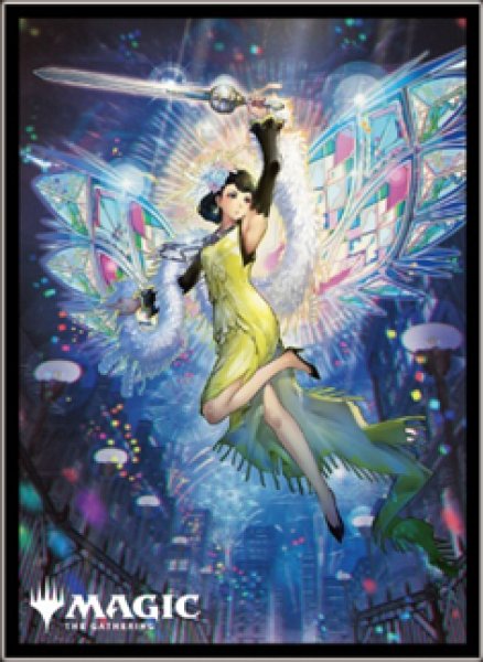 画像1:  【予約商品】  マジック：ザ・ギャザリング プレイヤーズカードスリーブ MTGS-334 『ファウンデーションズ』《希望の源、ジアーダ》（80枚入り） 【25年9月19日発売】 (1)