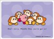 画像1:  【予約商品】  キャラクタースリーブ カービィ play with ワドルディ キャラクタースリーブ だいじょうぶだよ！(EN-1503)（65枚入り） 【25年9月19日発売】 (1)