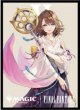 画像1:  【予約商品】  『マジック：ザ・ギャザリング――FINAL FANTASY』 プレイヤーズカードスリーブ MFS-12 「キャラクター」ボーダーレス版 《大召喚士、ユウナ》（80枚入り） 【25年9月19日発売】    (1)