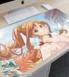 画像2:  【予約商品】  アルマビアンカ　ソードアート・オンライン 描き下ろし アスナ ウォーターガンバトルver. マルチデスクマット 【25年9月上旬発売】 (2)