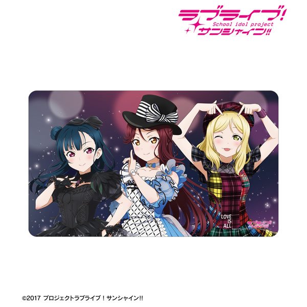 画像1:  【予約商品】  アルマビアンカ　ラブライブ！サンシャイン!! 描き下ろし Guilty Kiss 3rdソロコンサートver. マルチデスクマット 【25年9月中旬発売】 (1)