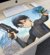 画像2:  【予約商品】  アルマビアンカ　ソードアート・オンライン 描き下ろし キリト ウォーターガンバトルver. マルチデスクマット 【25年9月上旬発売】 (2)