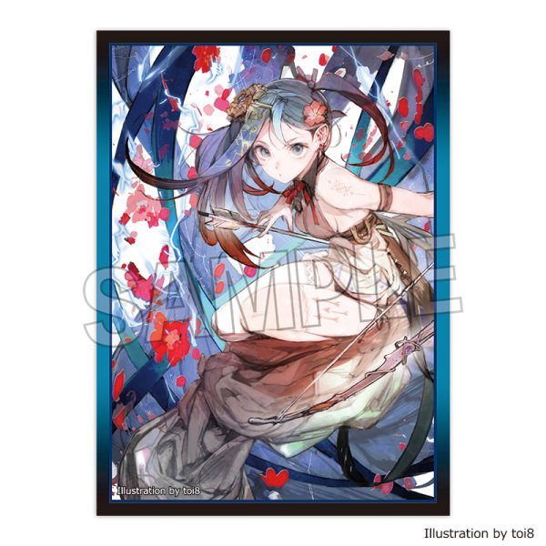 画像1:  【予約商品】  PROOF 工画堂スタジオイラストレーターセレクション　イラストスリーブNT　toi8 狩りの女神（80枚入り） 【25年10月発売】 (1)
