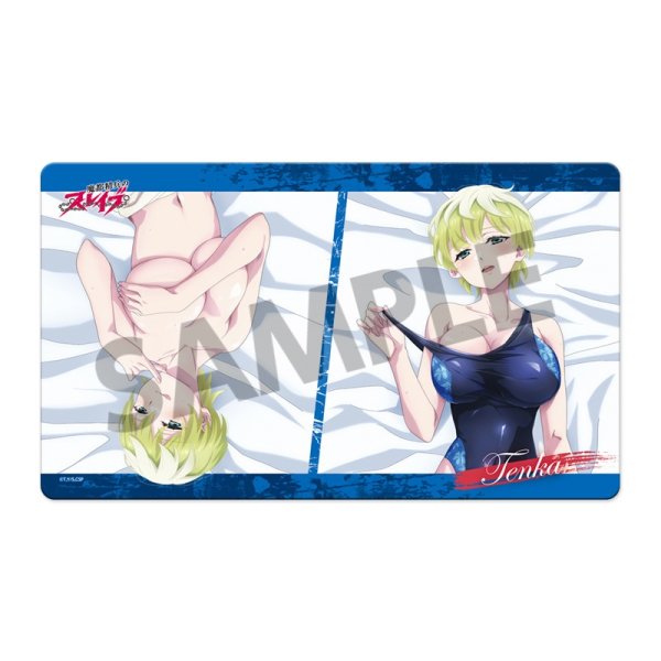 画像1:  【再販予約商品】  ホビーストック 魔都精兵のスレイブ 描き下ろしラバーマット  出雲天花 競泳水着 ver. 【25年8月再販】 (1)