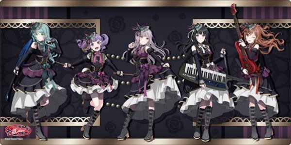 画像1:  【予約商品】  ブシロード ラバーマットコレクション V2 Vol.1700　BanG Dream!『Roselia』10周年ver. 【25年8月22日発売】    (1)