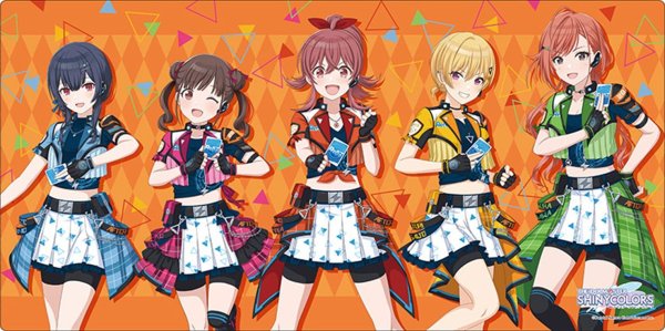 画像1:  【予約商品】  ブシロード ラバーマットコレクション V2 Vol.1628　アニメ「アイドルマスター シャイニーカラーズ」『283プロ 放課後クライマックスガールズ』Reバースver. 【25年8月29日発売】 (1)