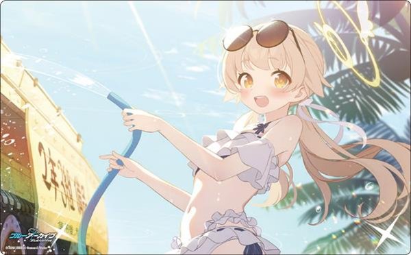 画像1:  【予約商品】  ブシロード ラバーマットコレクション V2 Vol.1762　ブルーアーカイブ『ヒフミ(水着)』メモリアルロビーイラストver. 【25年8月29日発売】 (1)